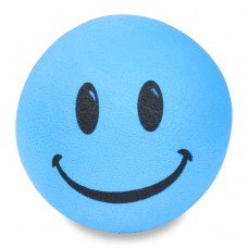 Tenna Tops Blue Happy Face Car Antenna Ball / Auto Dashboard Accessory (Fat Antenna) 